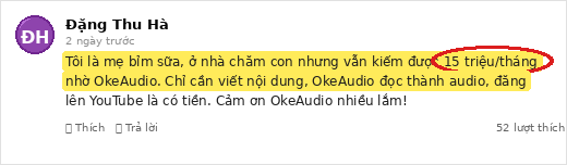 Customer feedback - Facebook