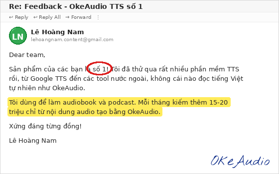 Customer feedback - Gmail